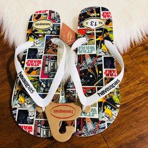 Havaianas Men’s Star Wars Flip Flops Sz 13